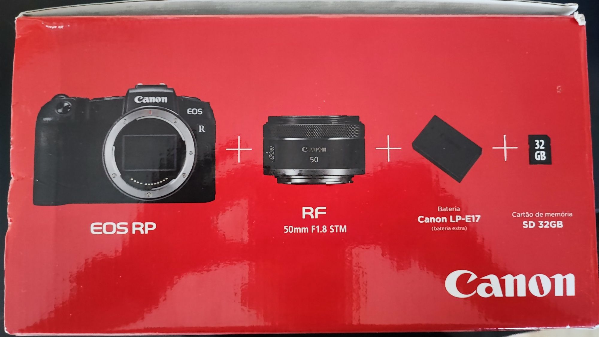 Canon EOS RP - Kit NOVO, Completo, Garantia 3 Anos – Full Frame Profis