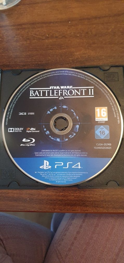 Gra uzywana Battlefront II Star Wars na ps4