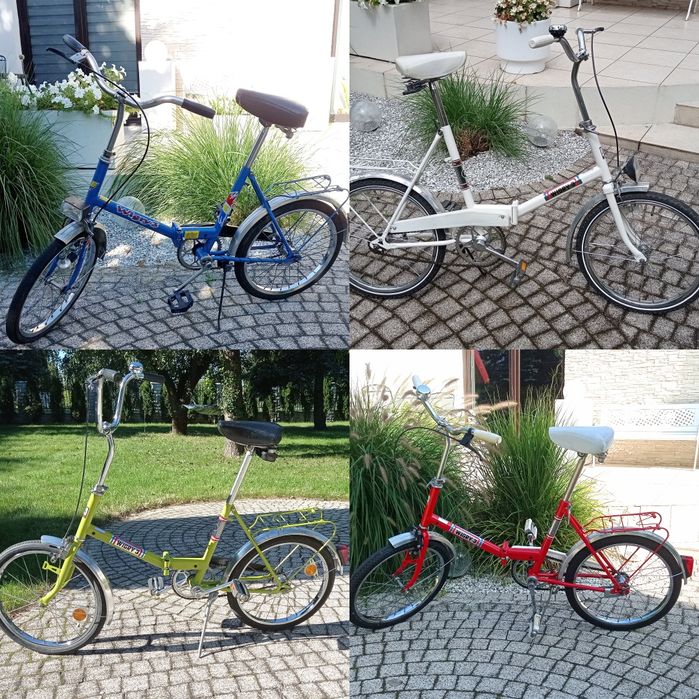 Rower Romet Wigry 3 składak PRL odrestaurowany idealny jak nowy