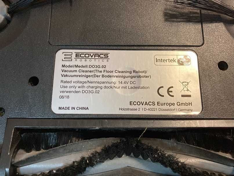 Robot Sprzątający ECOVACS DEEBOT 605 DO3G.02 Mocny