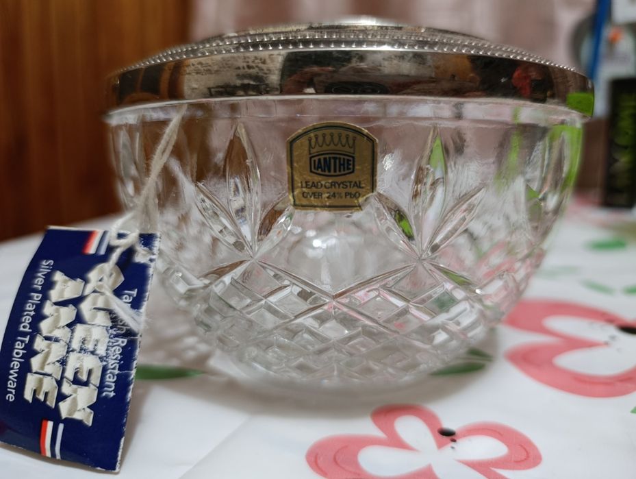 Кришталева Роузбол,з посрібленням