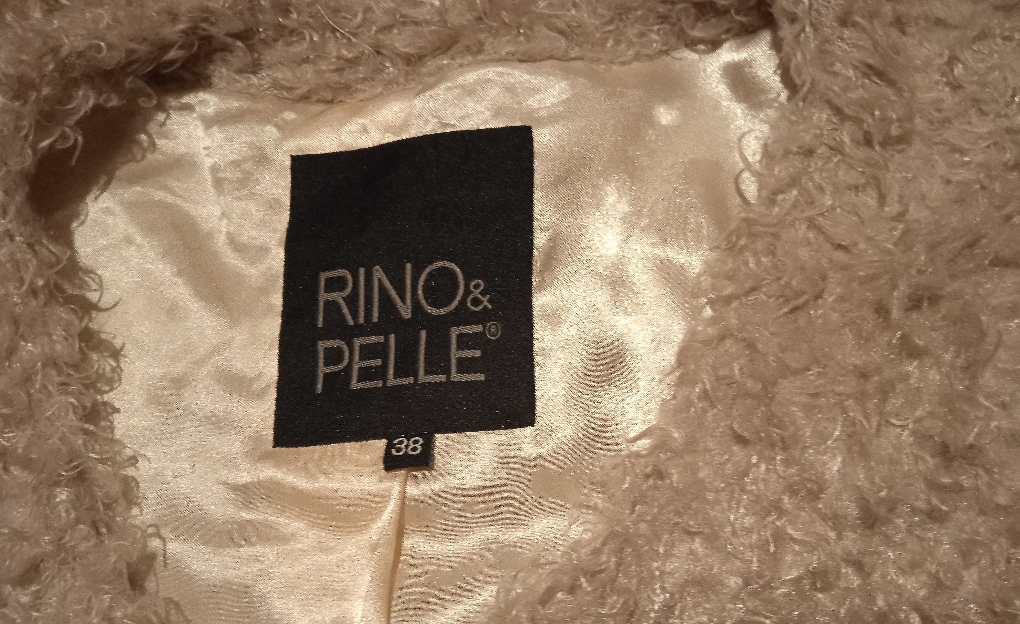 Mięciutki płaszcz płaszczyk RINO&PELLE rozmiar 38