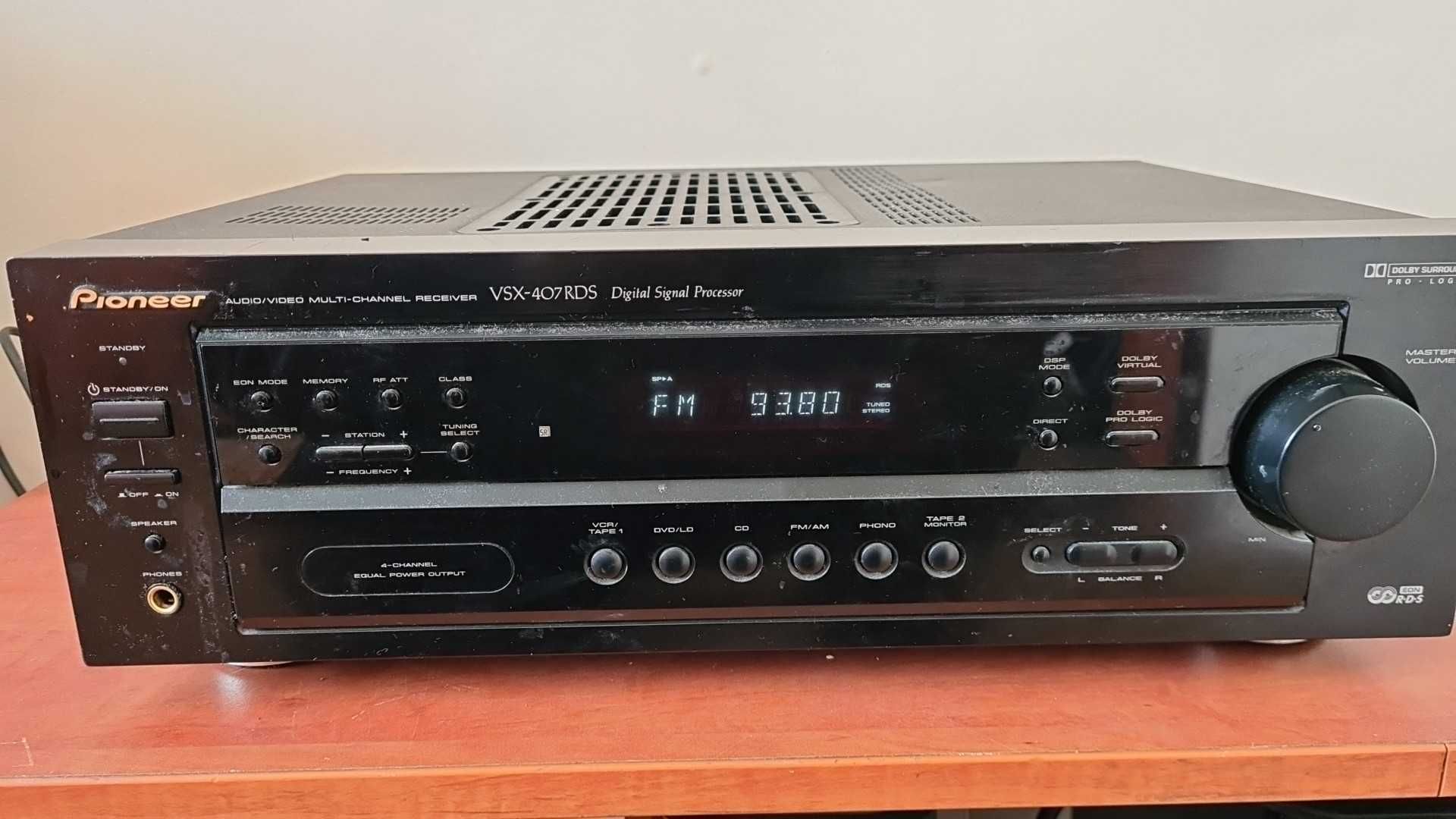 Amplituner Pioneer VSX-407RDS kino domowe