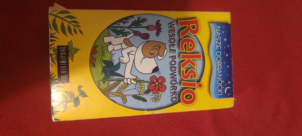 Reksio wesołe podwórko kaseta wideo vhs