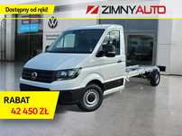 Volkswagen Crafter 35 Podwozie  z pojedynczą kabiną Przód napęd 2.0L 163KM Manual 4490mm pod zabudowę