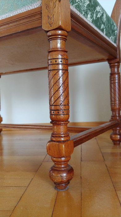 Taboret do toaletki antyk