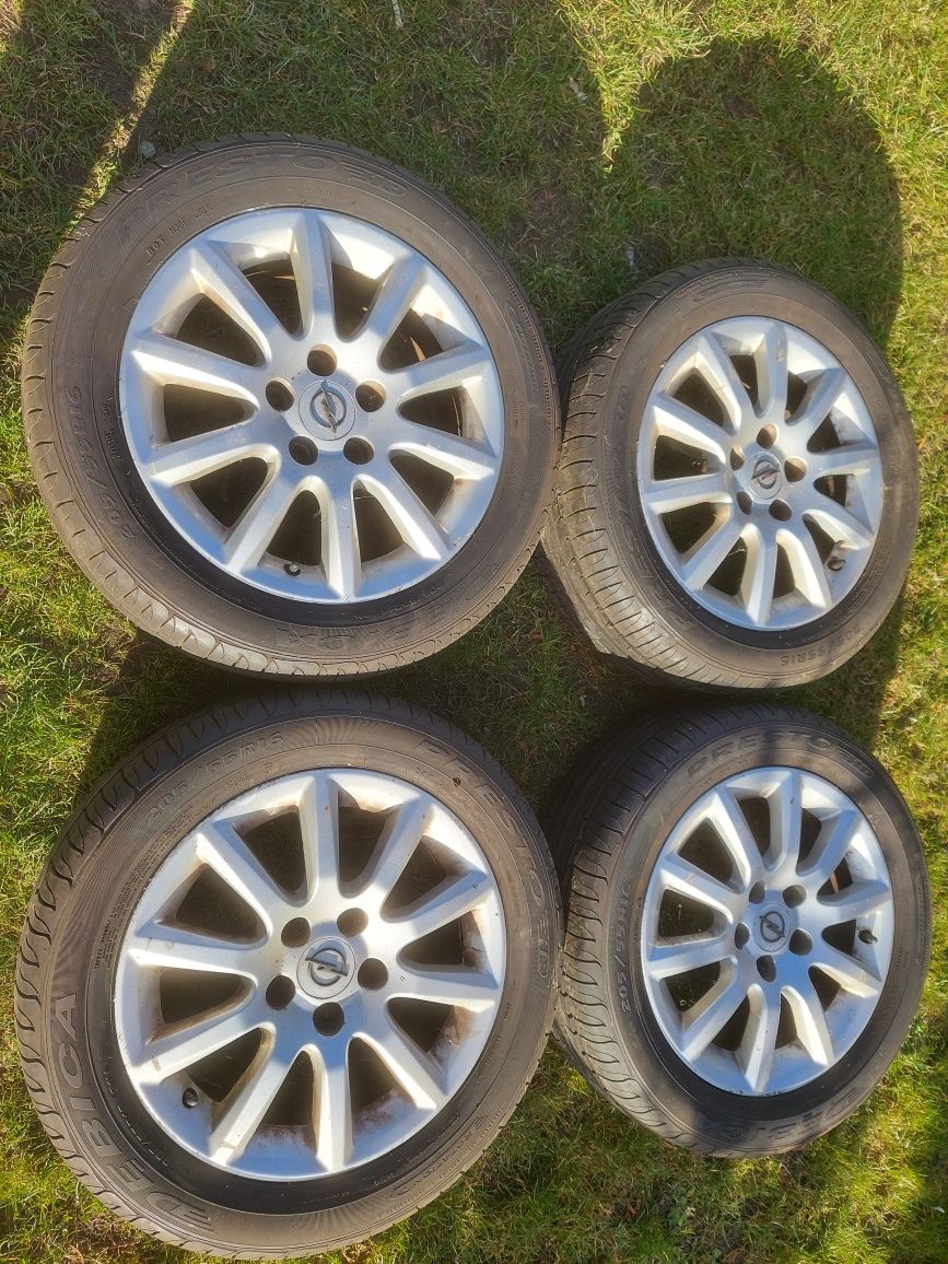 5x110 R16 Opel Astra H Meriva Zafira Koła 205/55 Oryginalne Felgi