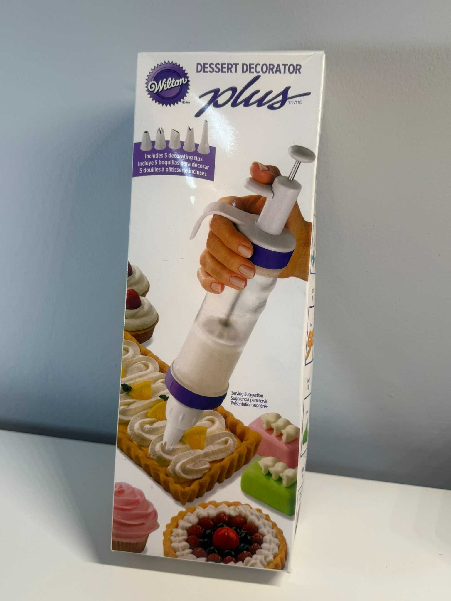 Wilton Dekorator Do Tortów Babeczek Szpryca + Końcówki (56)