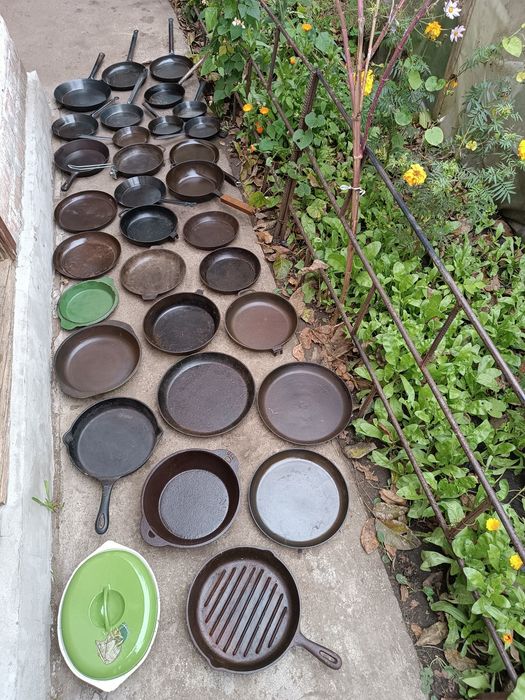 Сковорода чугунная Жаровня чавун казанок