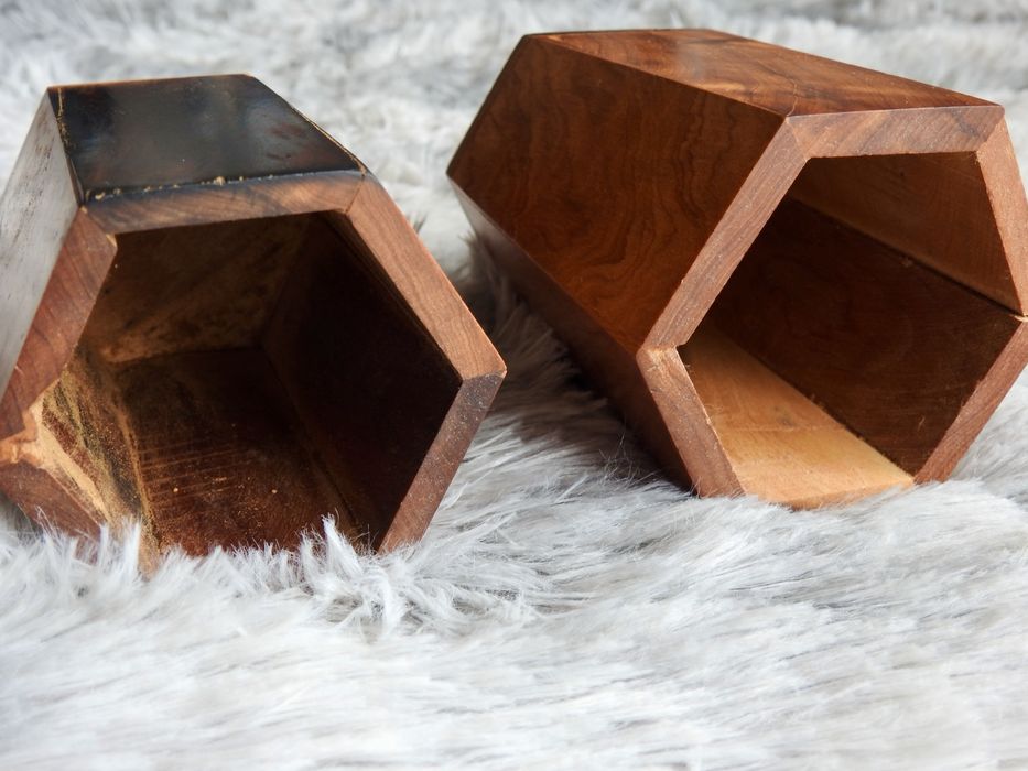 Porta canetas madeira