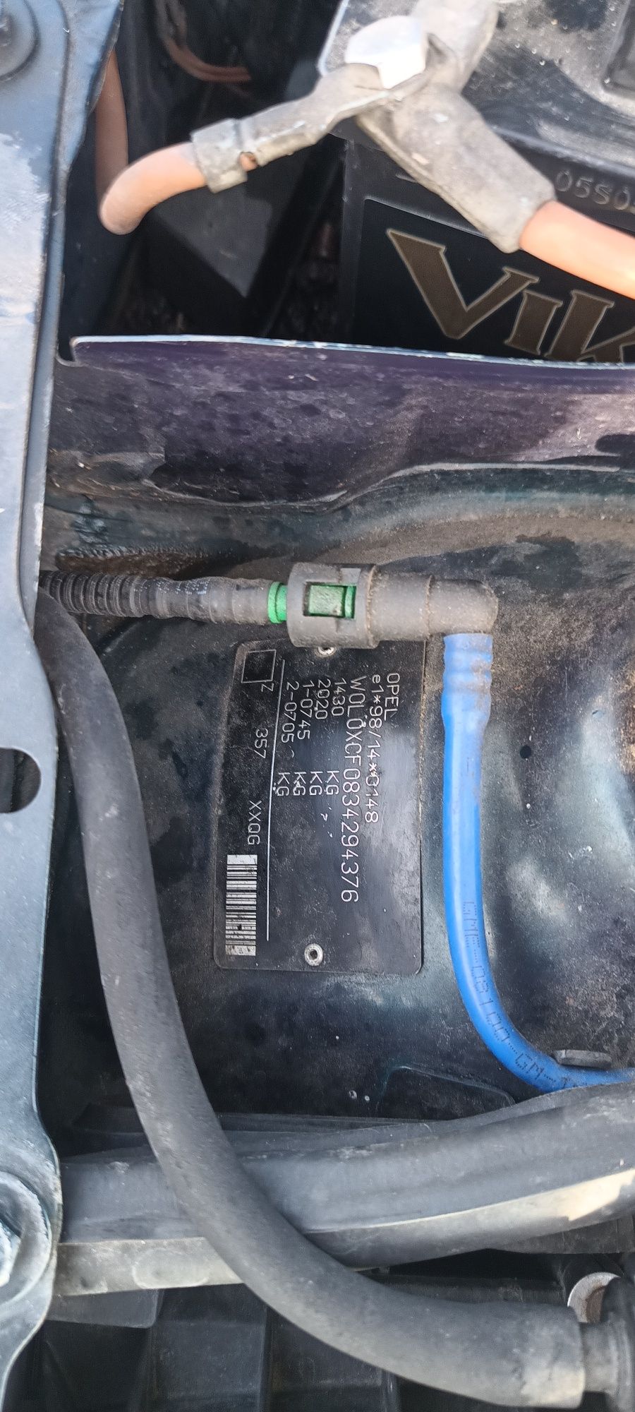 Opel Corsa C na części kolor Z 357