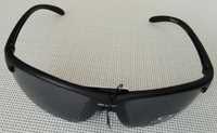 Okulary przeciwsłoneczne klasyczne sportowe czarne