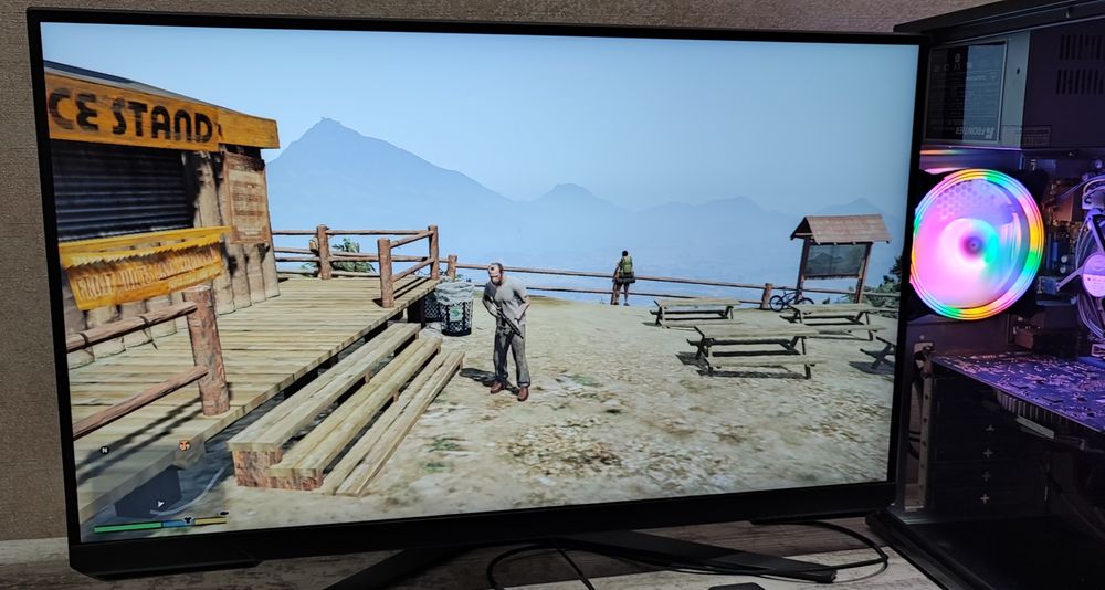 Игровой ПК бюджетный офисный работа учеба ретро игры