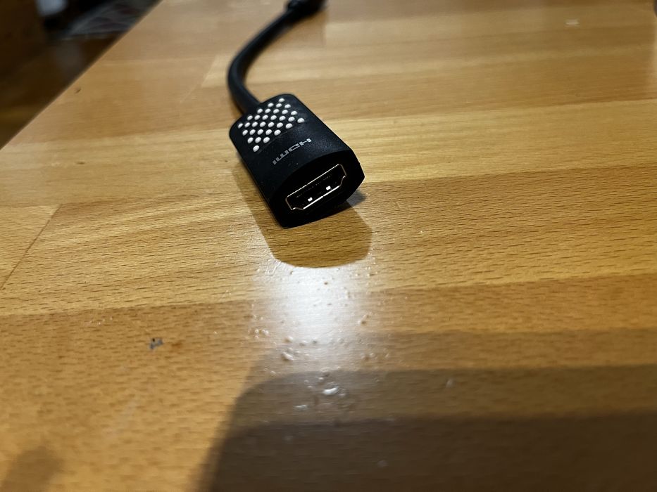 Kabel przejściówka thunderbolt - HDMI do mackbook apple