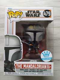 Funko POP The Mandalorian with Beskar Staff 479 Star Wars