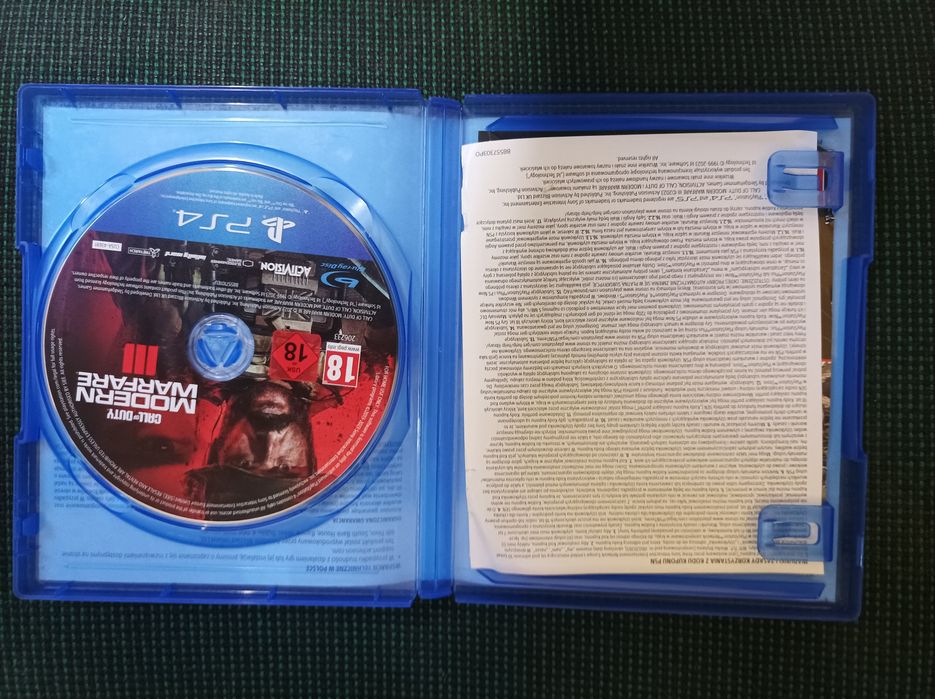 Gra call of duty modern warfare 3 III ps4 pl ps5