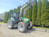 Deutz-Fahr Agrotron 130 z Tuzem Ładowacz Maillux Mx100 / przebieg7200h
