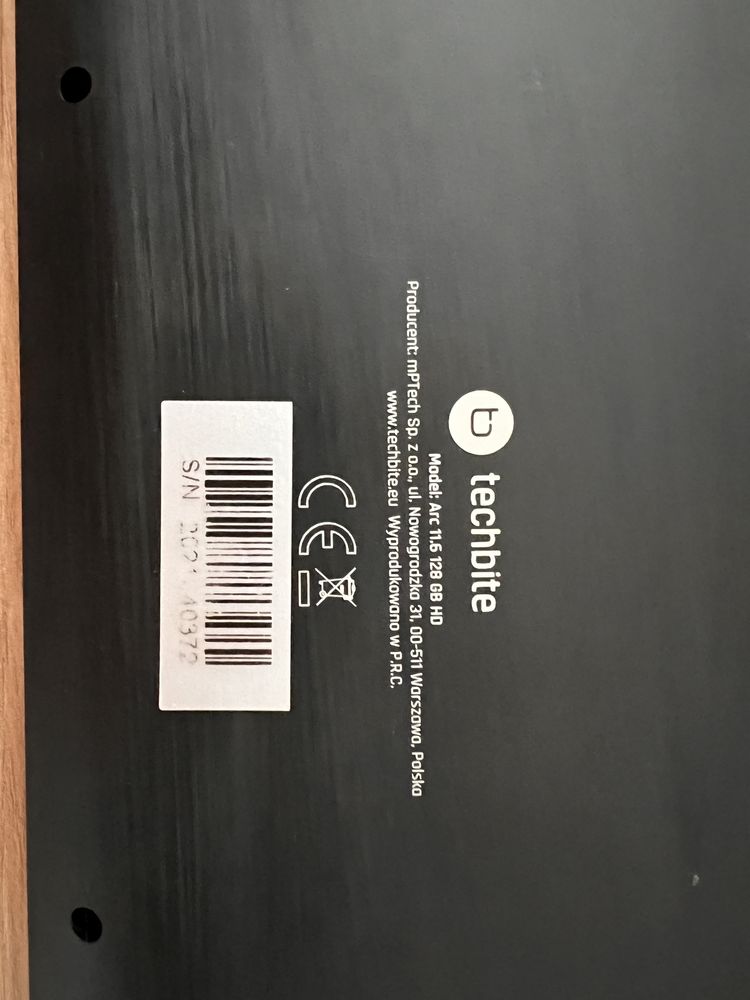 Laptop dotykowy ARC 11.6 HD win 10pro 128gb 4gb ram lekki