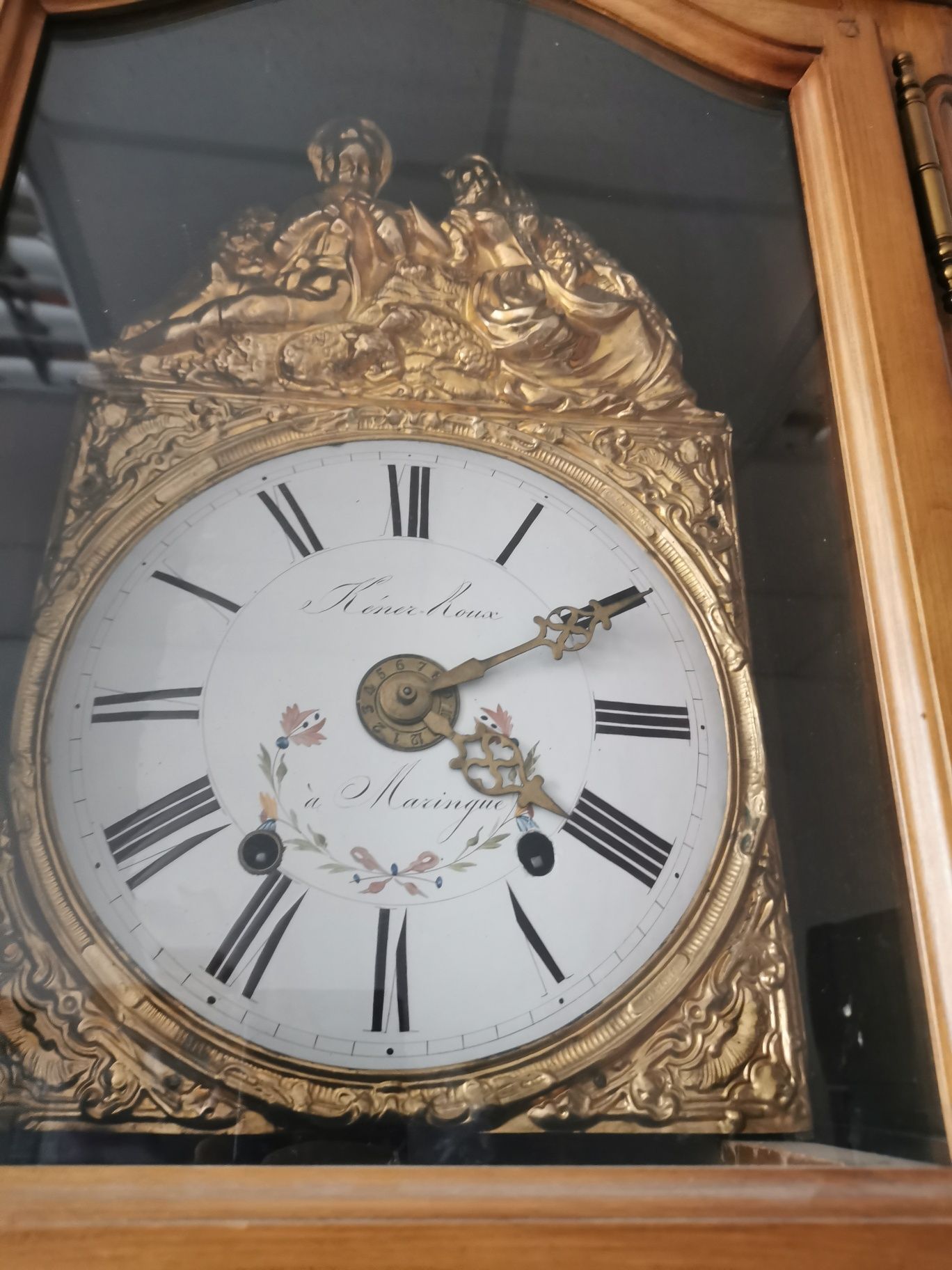 Напольні антикварний годинник кінця 17 - го ст.