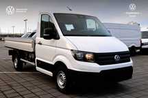 Volkswagen crafter  Skrzyniowy Poj Kabina 2.0TDI 140KM II pióro 5klima OD RĘKI