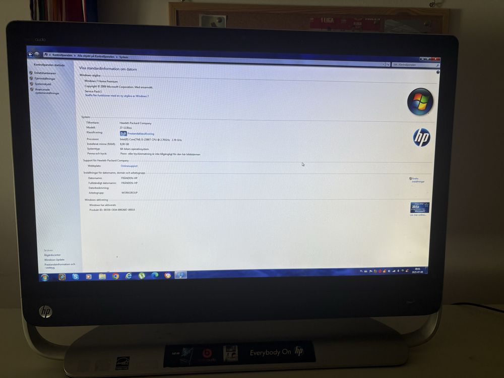 Komputer Hp All in One
