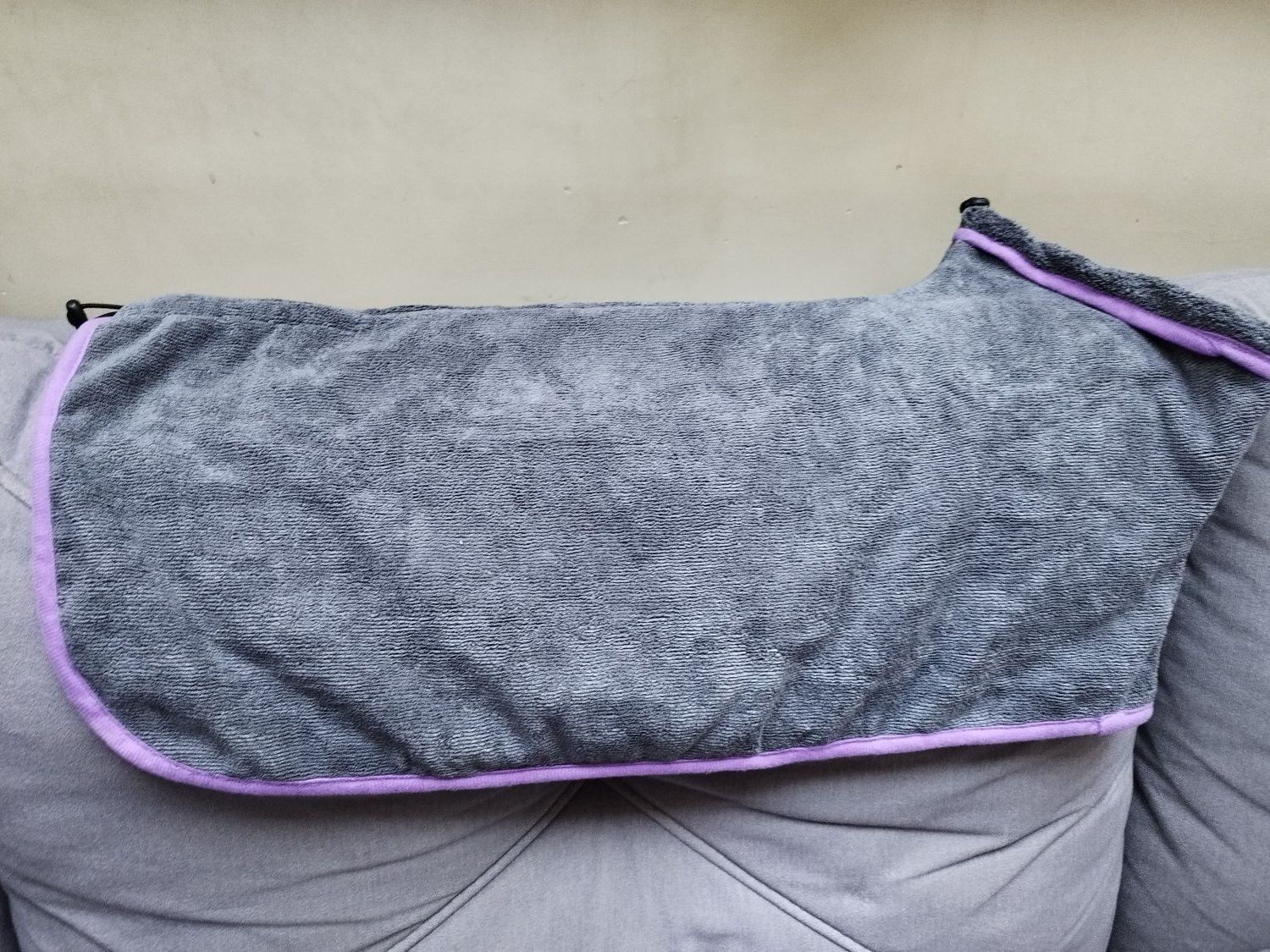 Szlafrok / ręcznik kąpielowy dla psa - 45 cm