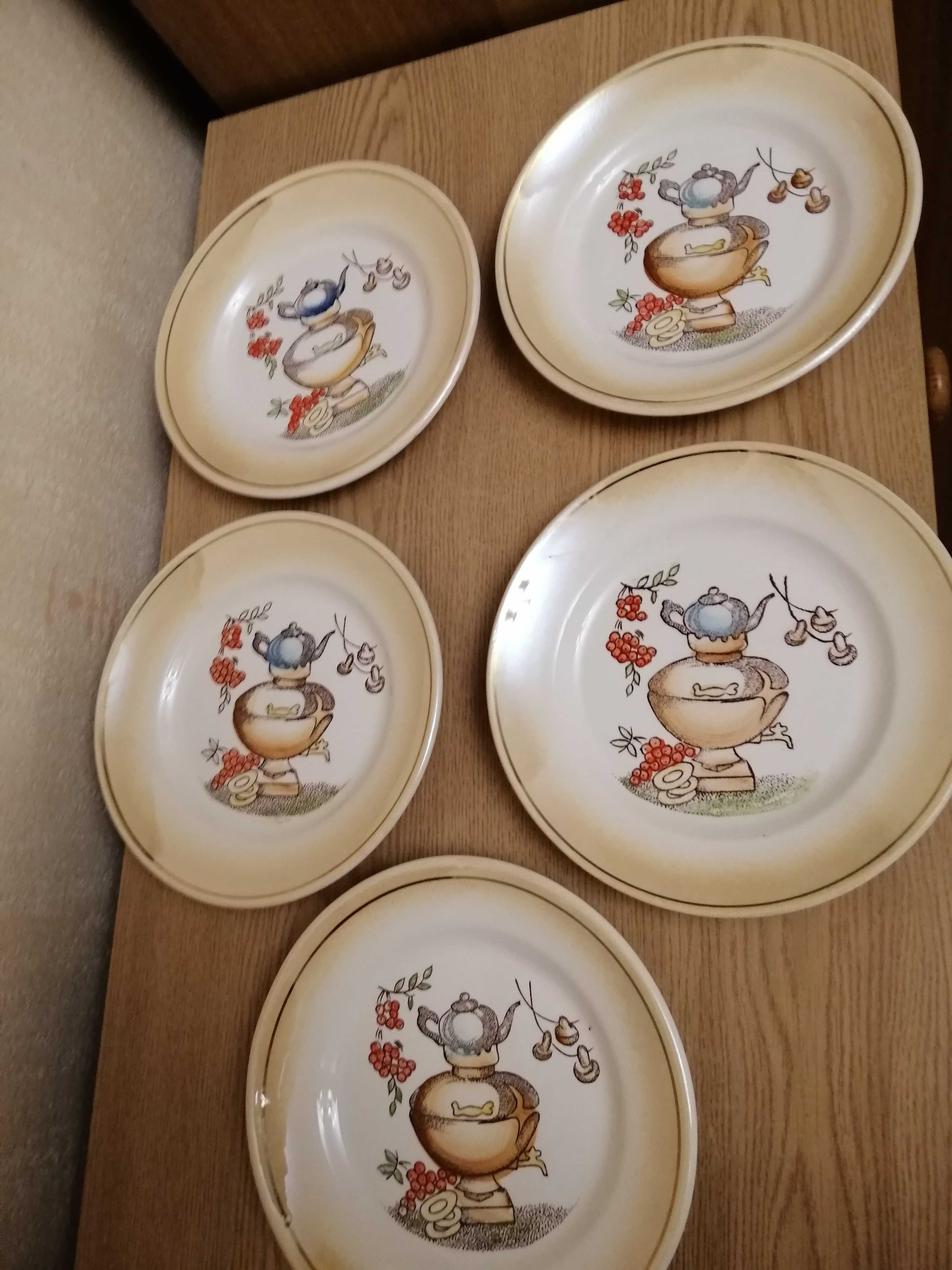 Каменный Брод Детский набор посуды / блюдо+ 5 тарелок/