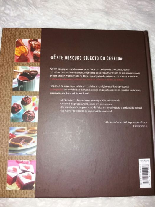 Livro Paixão pelo chocolate