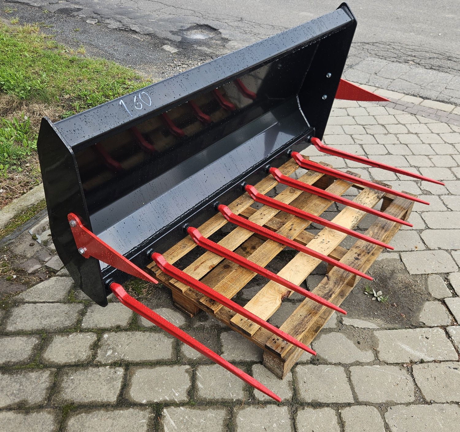 Widły krokodyl Łyżko-krokodyl do załadunku obornika  ! PRODUCENT