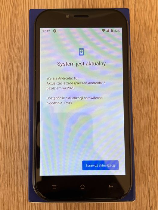 Smartfon UNO Premier 8GB/DUAL SIM + folia ochronna na ekran - jak NOWY