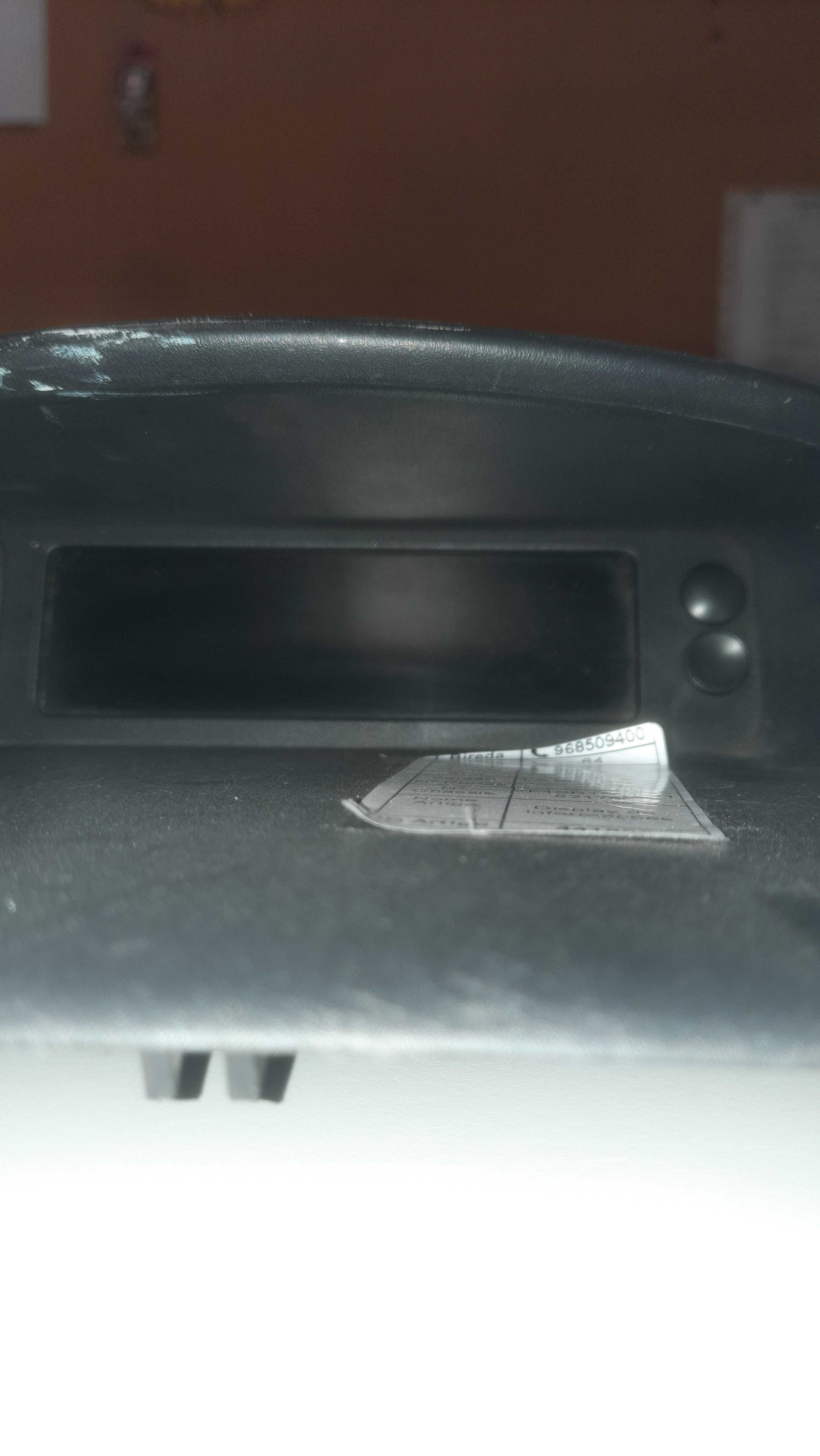 Display de informações Renault Clio - 2010