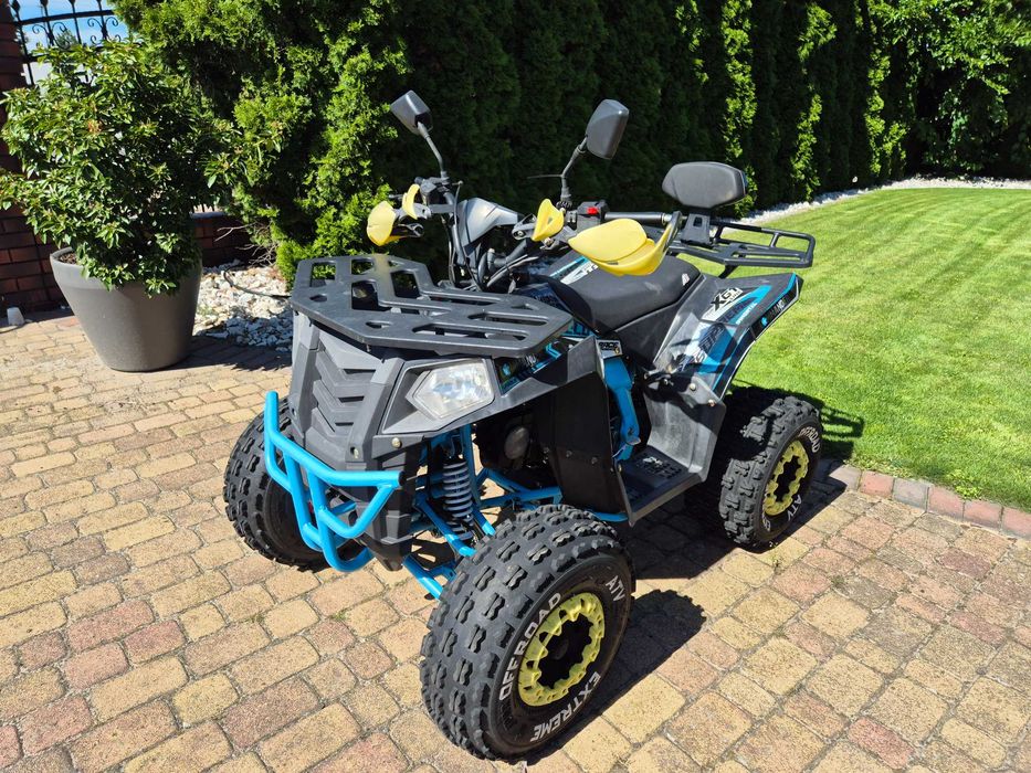 Quad Atv 125 3-biegowy + wsteczny Licznik Zadbany