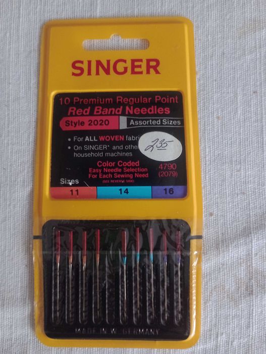 Igły do maszyny do szycia Singer