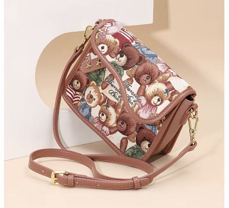 Danny Bear Англія сумка крос боді преміум якість з довгим ремінцем