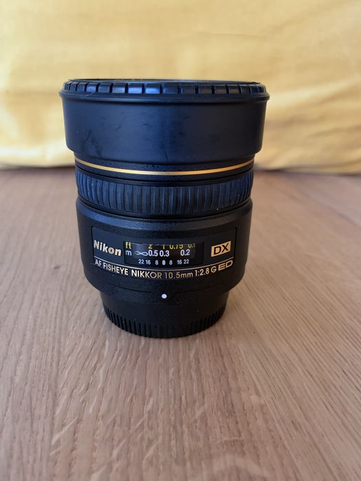 Obiektyw Nikkor 10.5/2.8 DX ED Fisheye Nikon