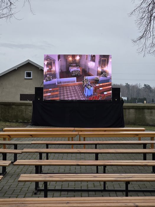 Telebim ekran led dioda na koncert festyn wynajem kraków