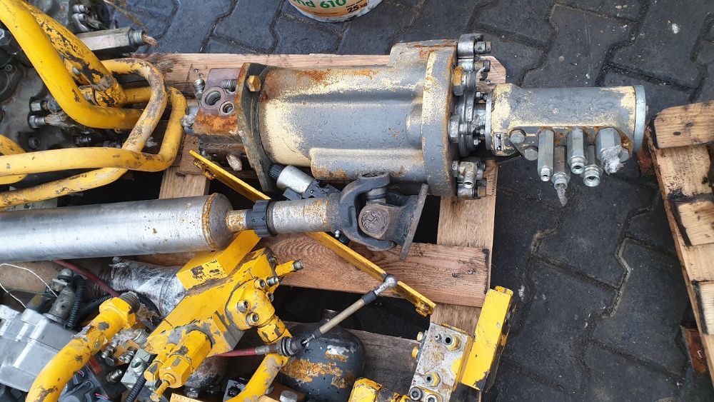 koparka jcb js 160 js130 z 2002r kruciec przewód regulator obrotnica
