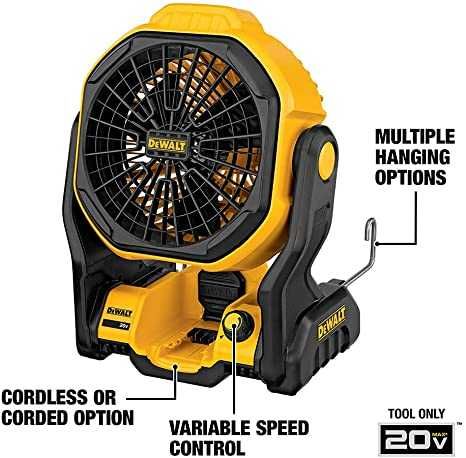 NOWOŚĆ!!!Dewalt Wentylator bezprzewodowy 18v body /celian/