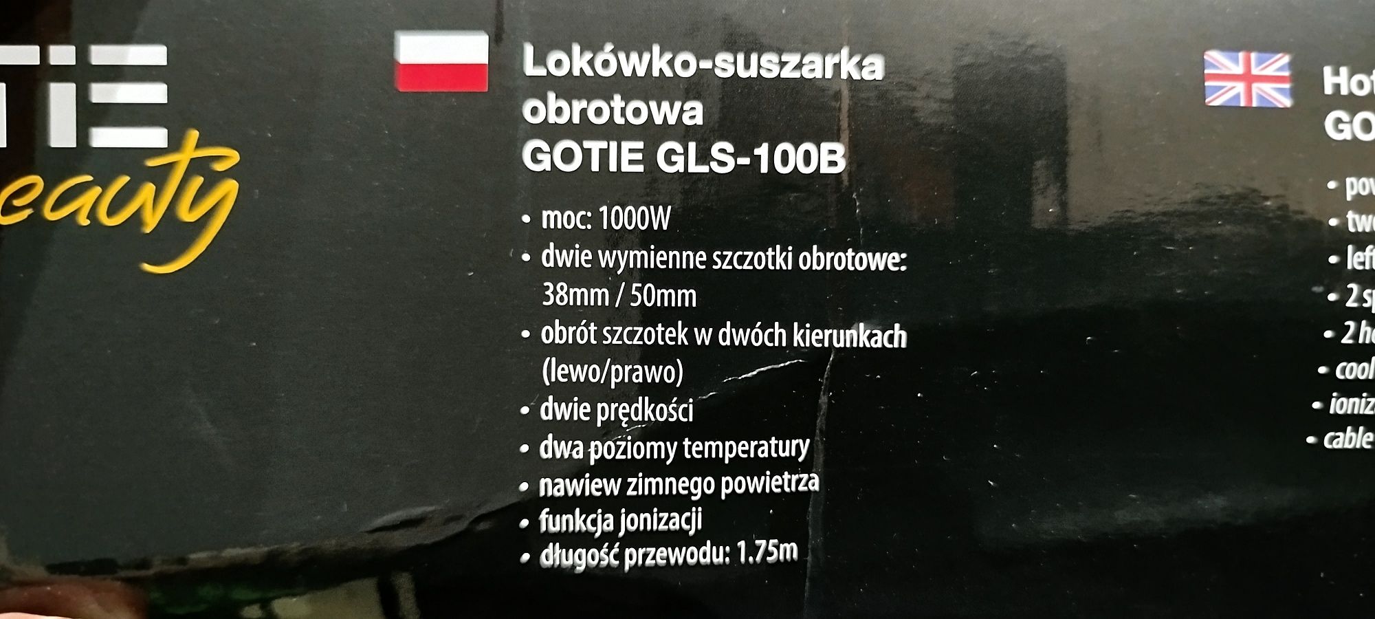 Lokówko-suszarka gotie