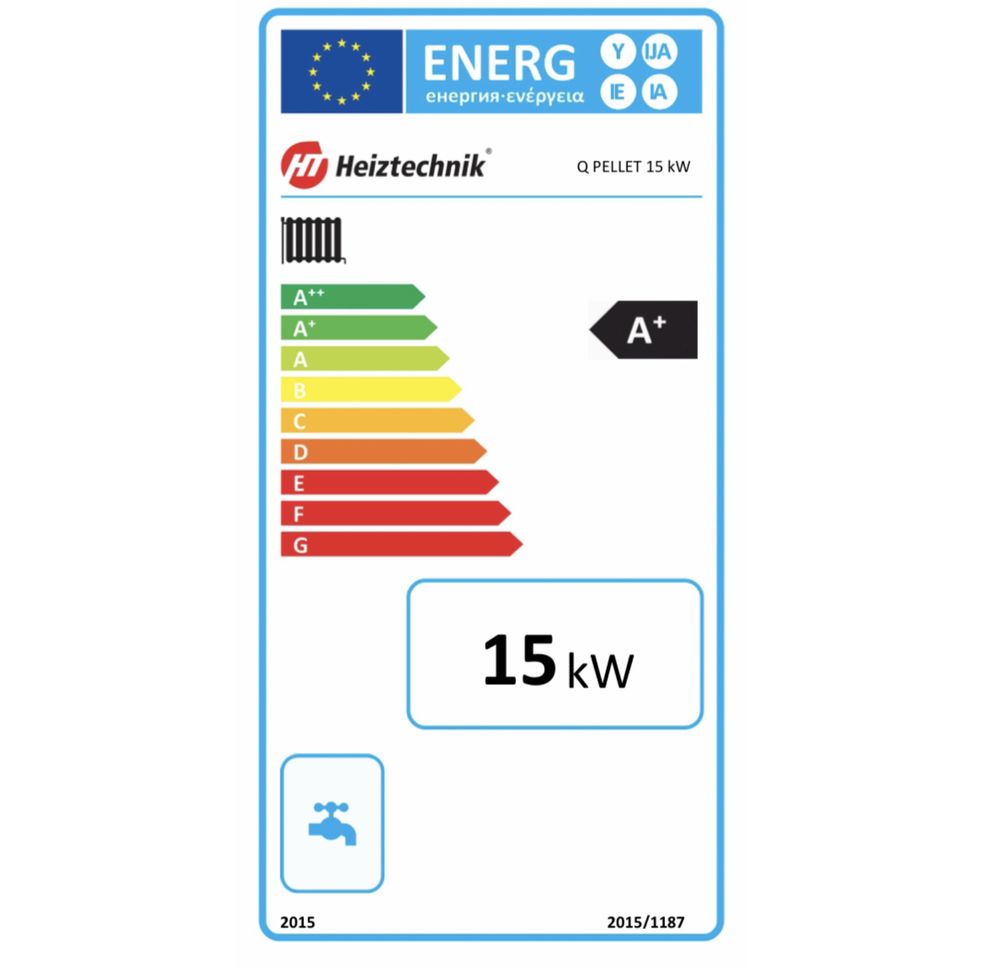 Kocioł*Pellet*Drewno*Heiztechnik*Q Pellet*15 kW*Czyste Powietrze*HIT!!