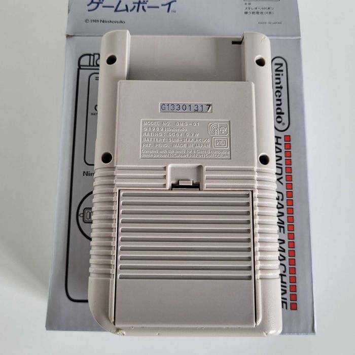 Nintendo Game Boy DMG-01 oryginał, bardzo dobry stan, replika pudełka