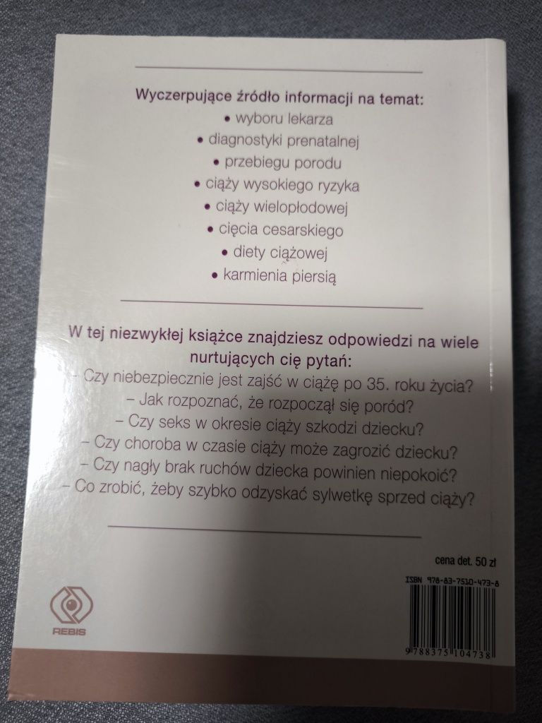 Zestaw książek - "W oczekiwaniu na ciążę"  "W oczekiwaniu na dziecko"