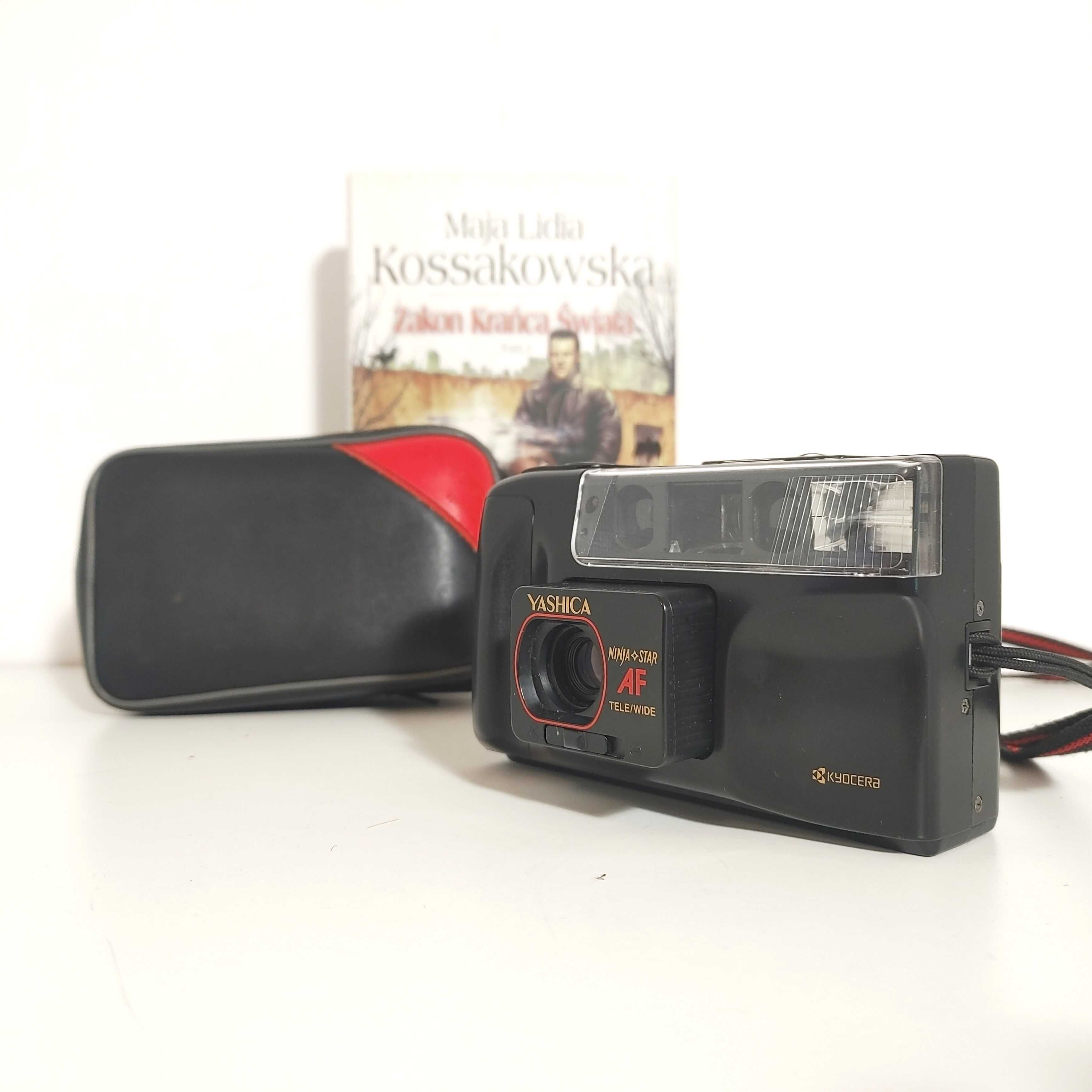 Niezawodna Yashica DF 100 AF Kompaktowy aparat fotograficzny analog