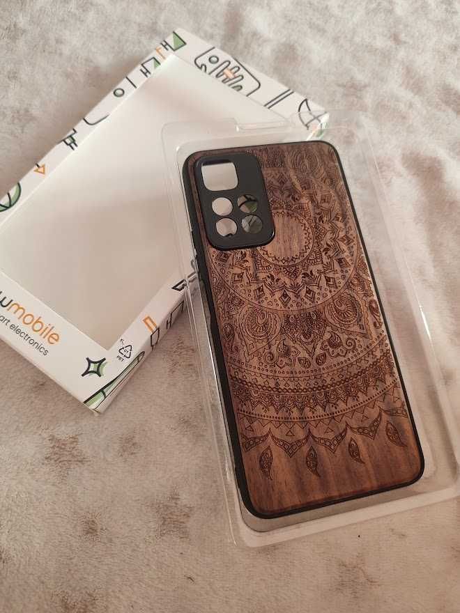 KwMobile Obudowa Case Drewniane Xiaomi Redmi Note 11 Pro+