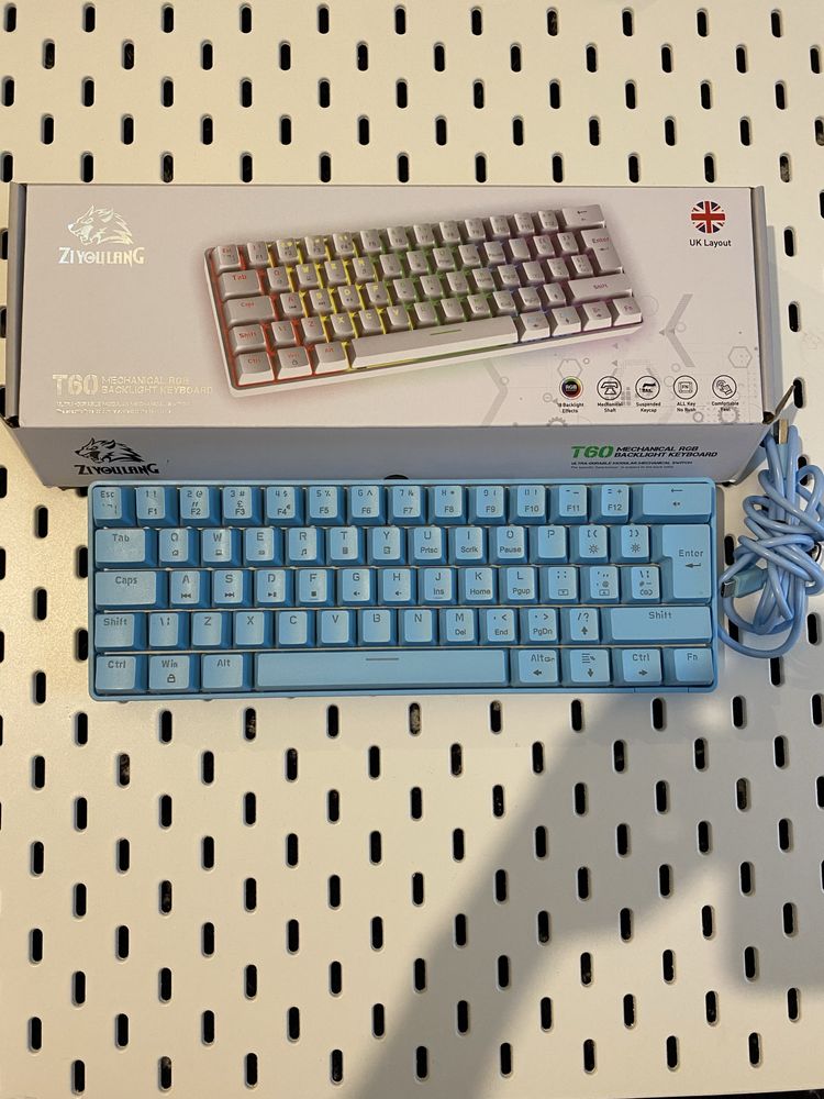 Klawiatura T60-blue (red switch)