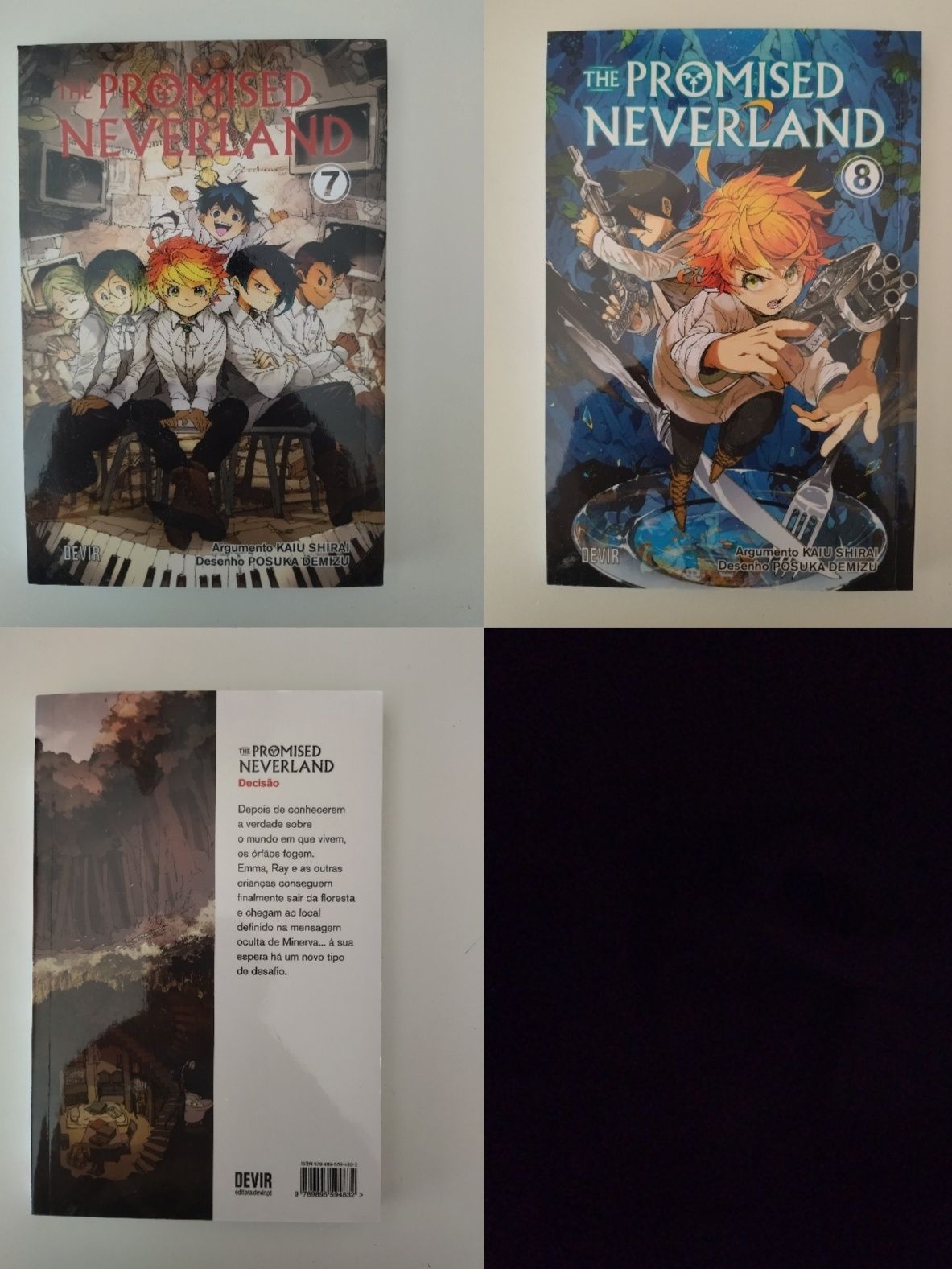 Mangá The Promised Neverland coleção