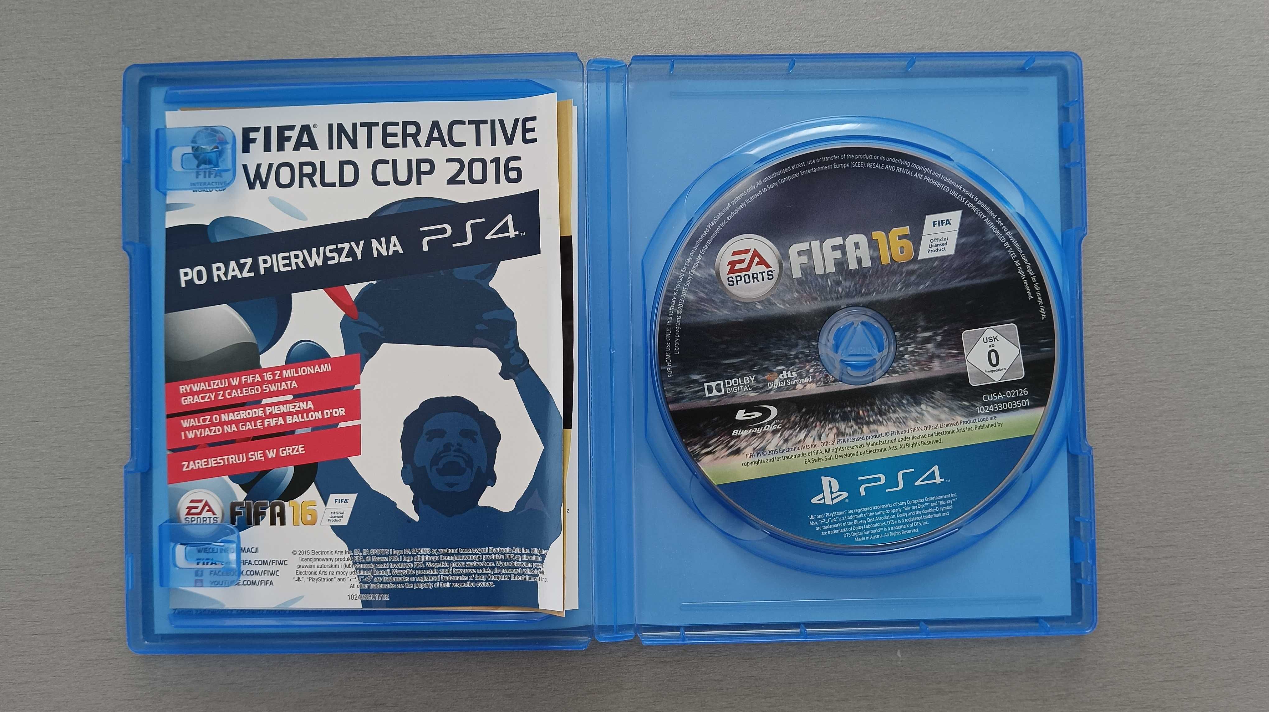 Gra FIFA 16 na PS4 / PS5