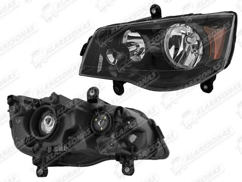 Фара передняя DODGE GRAND CARAVAN, 01.2011 + 68206501AD , 68206500AE