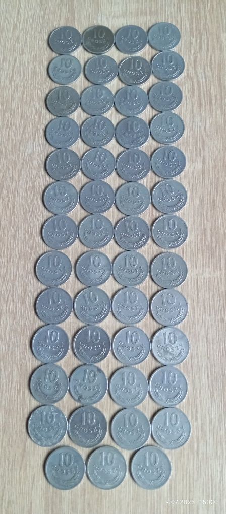 Stare monety 10 groszy PRL-u