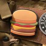 CHEESEBURGER - Naszywka PVC Morale Patch z rzepem